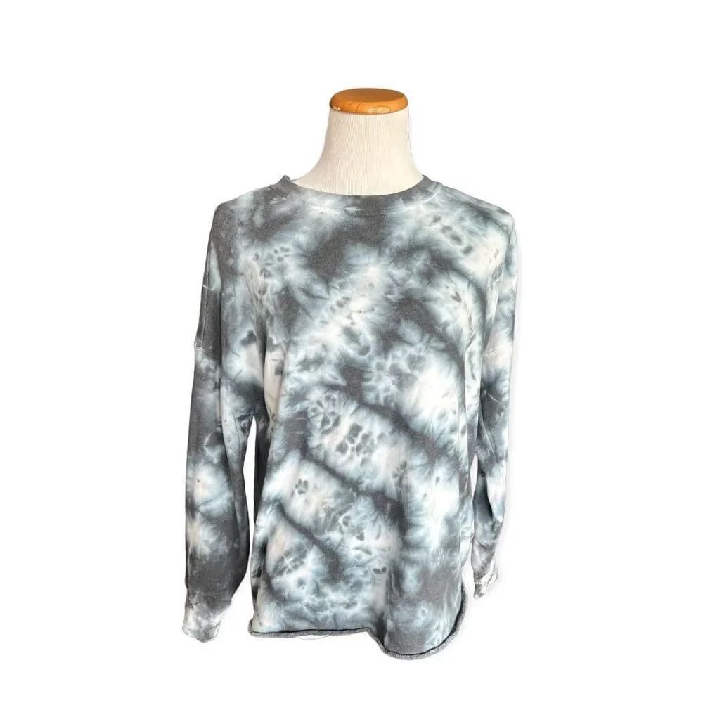 Womens Green Tea Greentea Tie Dye Sweatshirt - Sz S